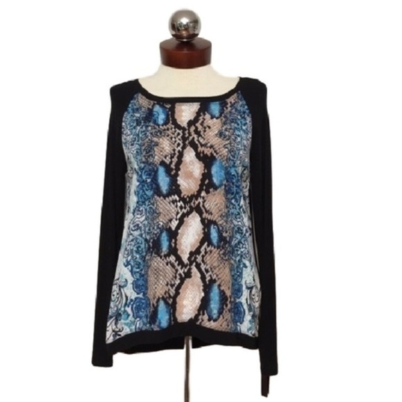 Hale Bob Tops - New HALE BOB $168 silky front jersey baseball tee Hale Bob Tops - New HALE BOB $168 silky front jersey baseball tee